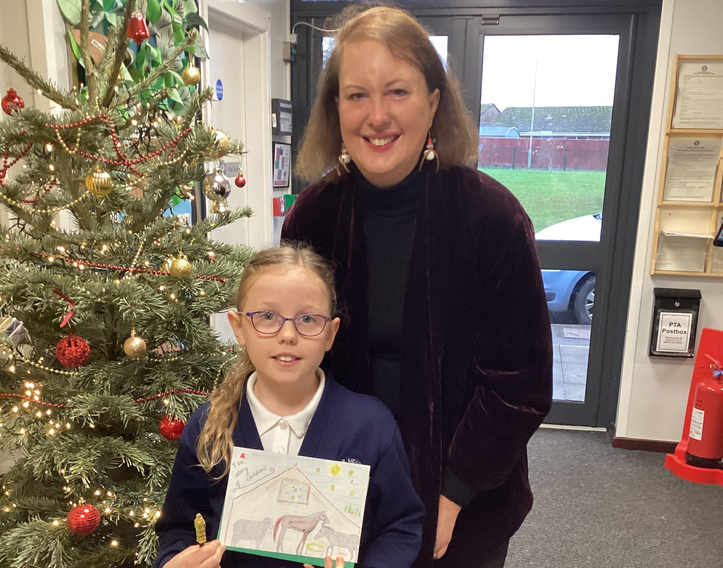 Christmas Card Competition Winner 2023 | Victoria Prentis