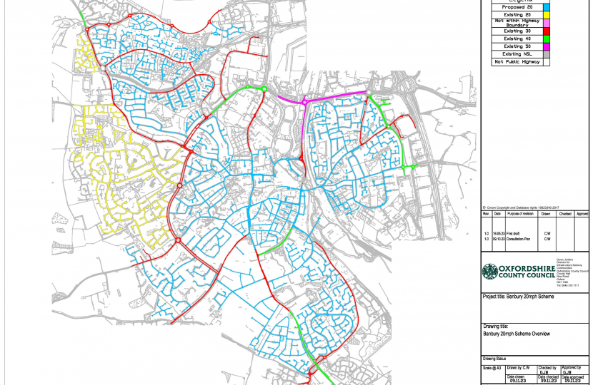 Banbury 20mph Consultation