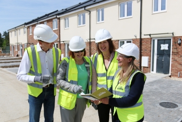 Victoria Prentis MP at Graven Hill 