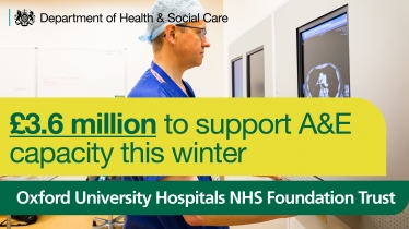 £3.6 Million for Oxford University Hospitals