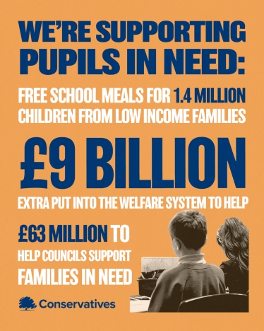 Free School Meals graphic